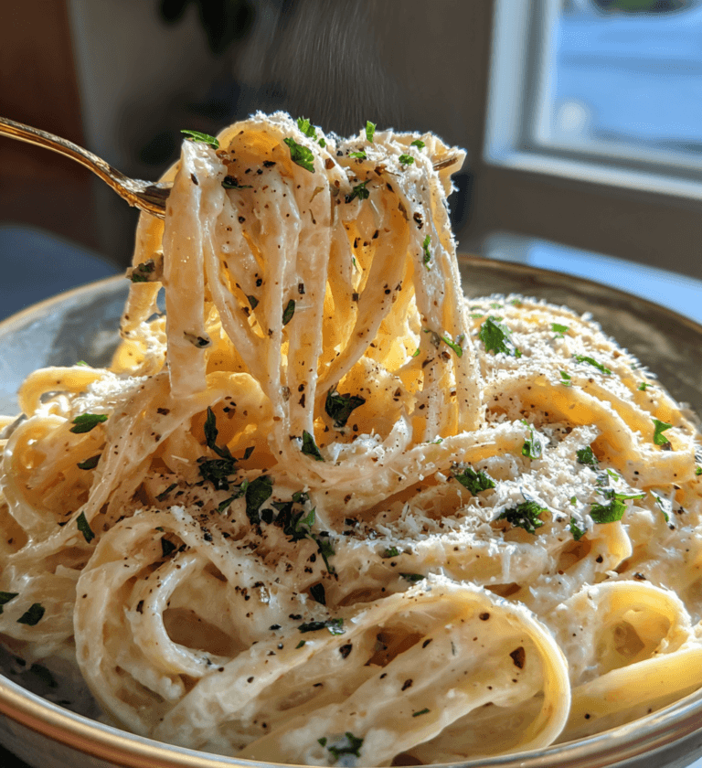 One Pot Creamy Garlic Pasta: Best 15 Minute Dinner
