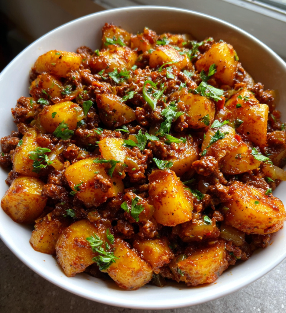 Sloppy Joe Potato Skillet: Amazing 1-Pan Hearty Dinner