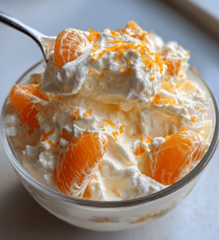 Healthy Greek Yogurt Orange Fluff 5 Ingredient Bliss