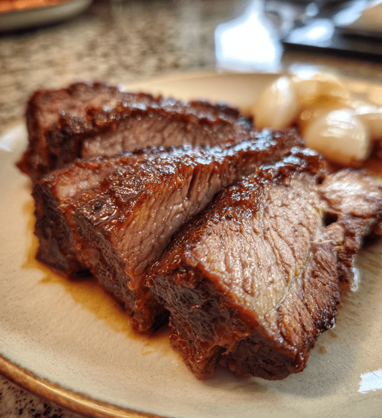 Beef brisket oven recipe for 6-hour tender perfection
