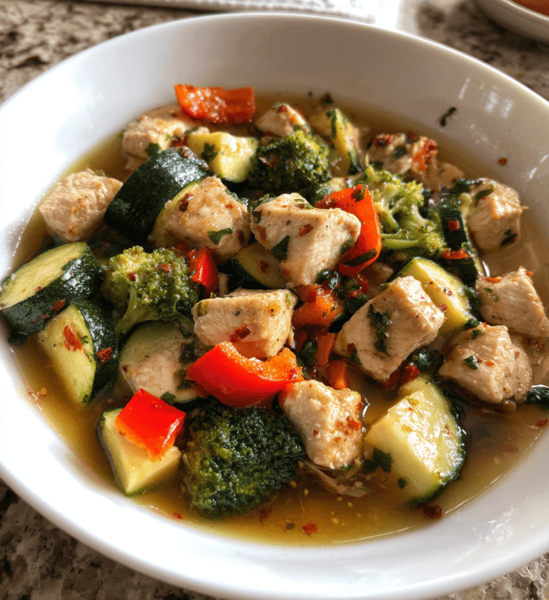 Healthy Diabetic-Friendly Chicken Veggie Bowl Recipe #1