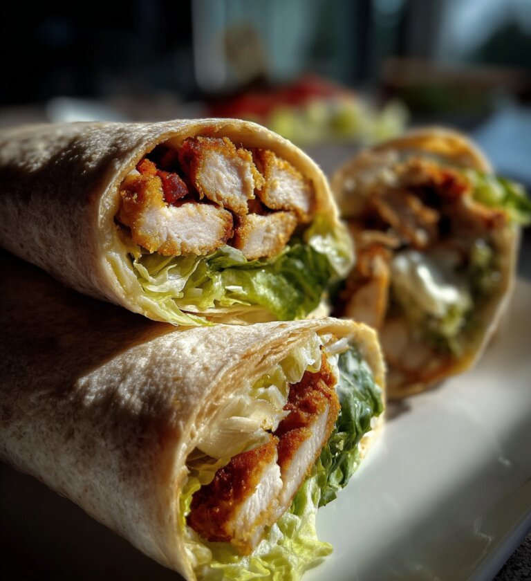 Easy Chicken Caesar Wrap Meal Prep for Busy Days