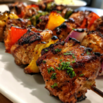 Savory Chicken Kabob Marinade with Soy Sauce