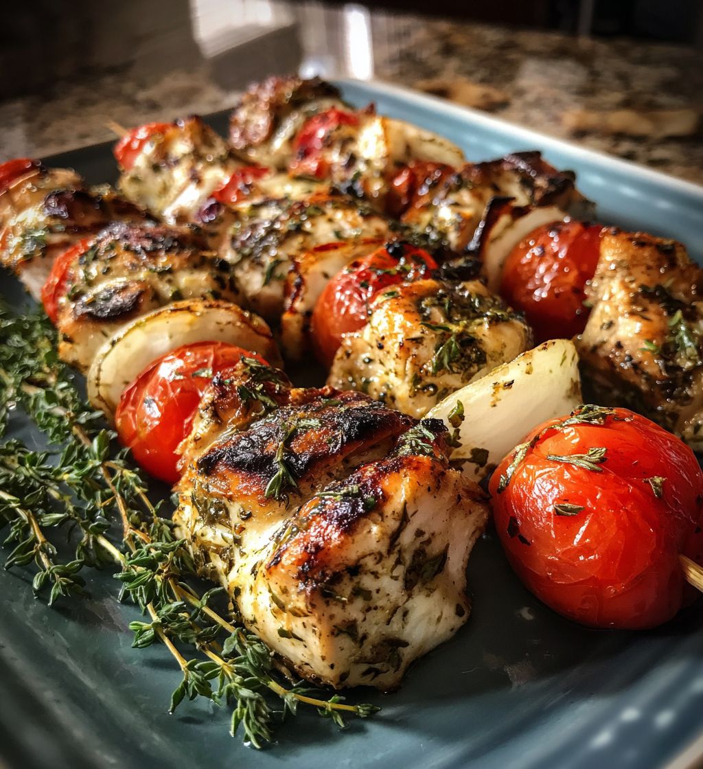 Greek Chicken Kabobs: Juicy, Flavorful, and Easy to Make