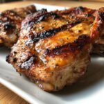Juicy Grilled Chicken Thighs Skin-On, Bone-In Perfection