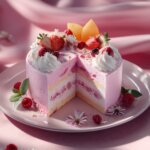 Pool Party Cake Girl: Fun Pink Summer Cake