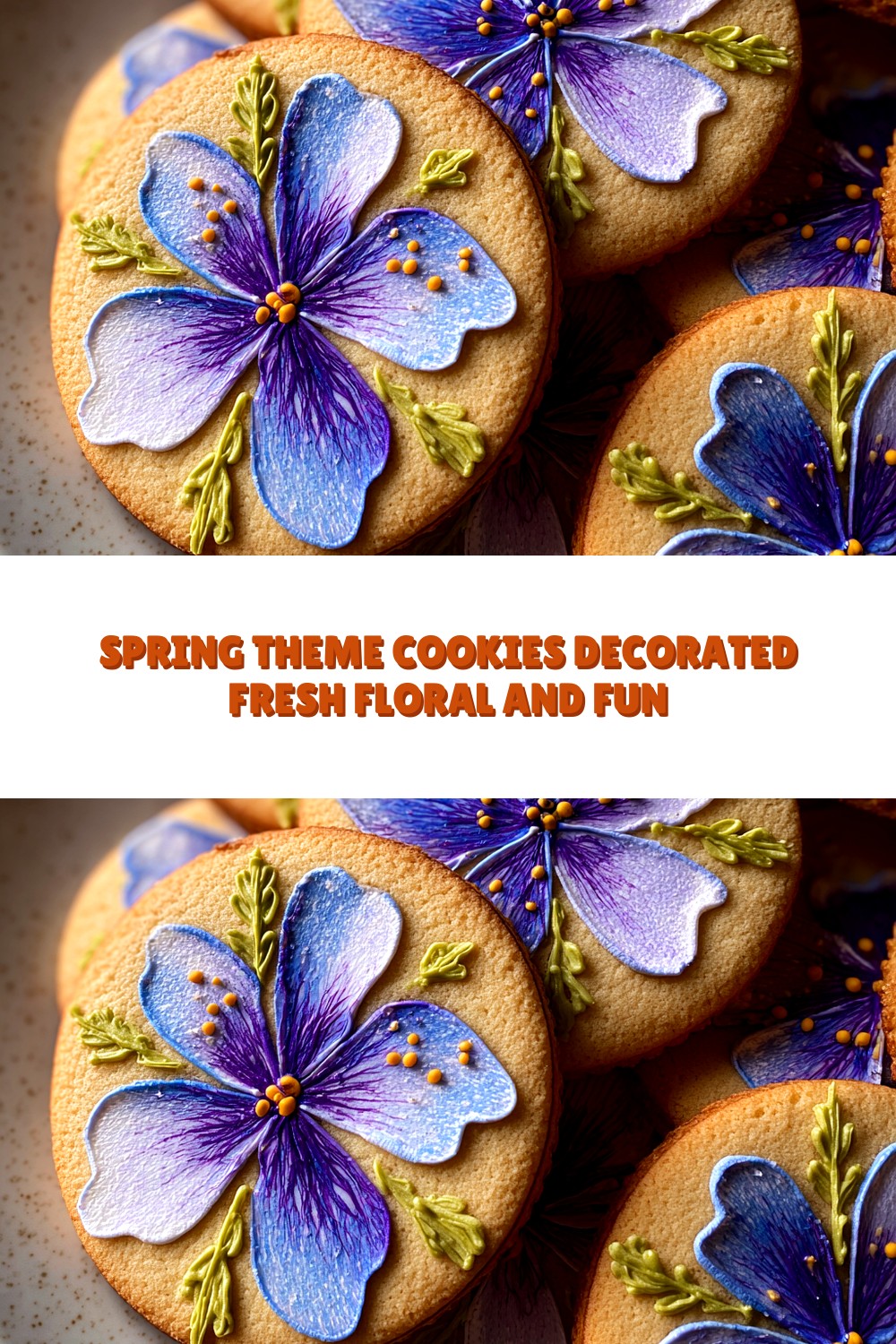 Spring Theme Cookies Decorated: Fresh, Floral, and Fun
